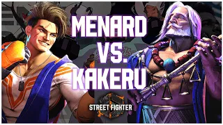 SF6➣ MENARD VS KAKERU - LUKE VS JP - FT5 - 【Street Fighter 6】Pro Gameplay