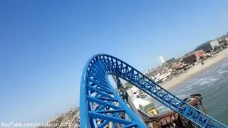 Iron Shark (HD POV) Galveston Island Historic Pleasure Pier