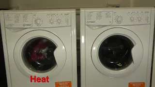 Wash Race - Indesit IWC71252W.M vs. Indesit IWC71252W.N / Eco Time Vs. Time saver.