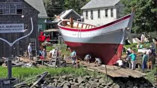 Launch Day of the Schooner Ardelle