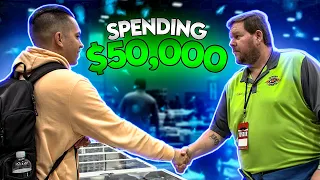I Spent $50,000 At One Of The BIGGEST Card Shows 😱
