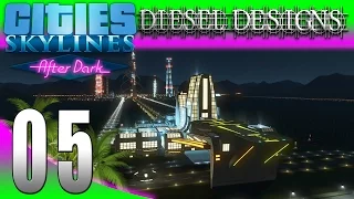 Cities Skylines: After Dark: S8E5: StarDeck! (City Building Series 60fps)
