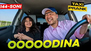 Taksida prank 144-soni🚕 Qiz shokka tushib qoldi😂