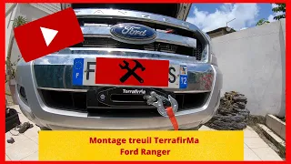 Montage Treuil TerrafirMa Ford Ranger