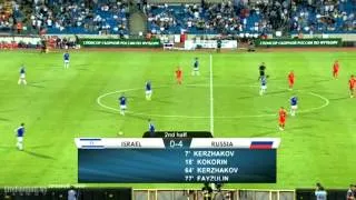 11-09-2012 Израиль - Россия 0-4 Гол Файзулина