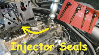 Diesel Fuel Injectors ( seal ) Mercedes E220 CDI   W210 Removal , E270 E320