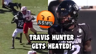 Travis Hunter GOT HEATED Vs Nebraska 🤬👀 Colorado Vs Nebraska Highlights