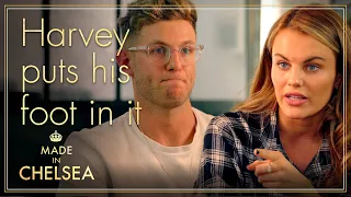 Harvey puts his foot in it | Made in Chelsea