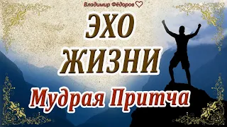 "Эхо Жизни" - Мудрая Притча! Твоя Жизнь — это Отражение Твоих Поступков! Читает Владимир Фёдоров