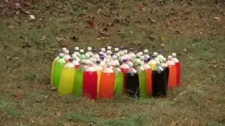 Uzi vs  50  Two-Liter sodas