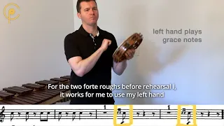 Tambourine Tutorial | Scheherazade | Rimsky-Korsakov | Stephen Kehner