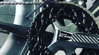 Absolute Black Oval Chainring Installation