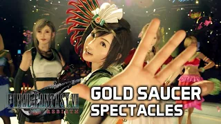 Gold Saucer Intro, Dance & 3D Brawler Scenes ★ Final Fantasy 7 Rebirth 【PS5 / 4K】