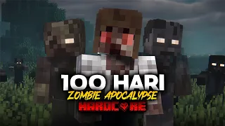 100 Hari Minecraft Hardcore Zombie Apocalypse