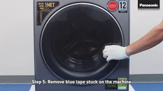 Panasonic Front Load Washers Installation Instruction