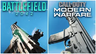 Battlefield 2042 vs Modern Warfare - Weapons Comparison