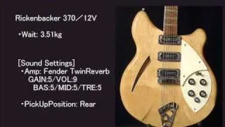 [GUITAR CRAFT]Rickenbacker 370／12V