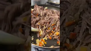 Deliciosa receta de carne desmechada 🔥🤤.