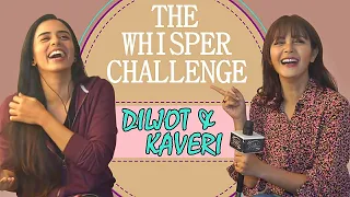 EXCLUSIVE ! The Whisper Challenge With Diljot Chhabra & Kaveri Priyam | Ziddi Dil Maane Na