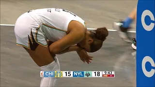 Copper SHOCKED Refs Call Her For FLAGRANT Foul After She Accidentally Whacks Sabally In The Face