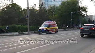 [Mini - Compilation] 5x Ambulanța  SMURD B2 EPA Volkswagen T6 (FSV AS-320 & AS-420)