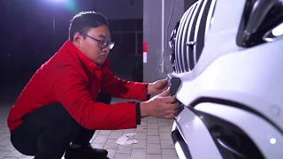 How to install body kit for Mercedes Benz GLC Class