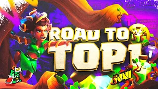 RR Spam | Road to top#1 Day9 | Recorded Legend League Live Attacks