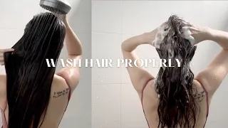 How to Wash Your Hair Properly