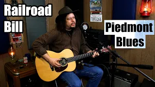 Railroad Bill - Fingerstyle Guitar - Piedmont Blues - Edward Phillips