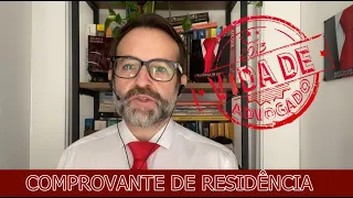 COMPROVANTE DE RESIDÊNCIA