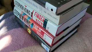 ASMR 📚 Library Book Haul / What I'm Reading 💜  ft. crinkly book jackets