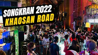 Khaosan Road Songkran 2022 | Khaosan Road 2022 | Bangkok Nightlife