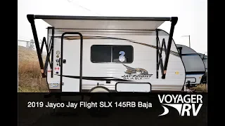 2019 Jayco Jay Flight SLX 145RB Baja Travel Trailer RV Video Tour - Voyager RV Centre