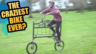 RIDING THE CRAZIEST BIKE EVER MADE - THE BED BICYCLE!