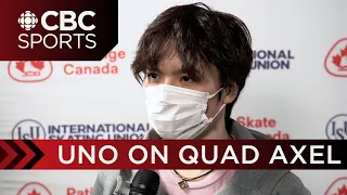 Catching up with world champion Shoma Uno about Ilia Malinin's quad axel & season goals | CBC Sports