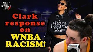 Caitlin Clark Responds to A'ja Wilson's claims of Racism in the WNBA🚨❗