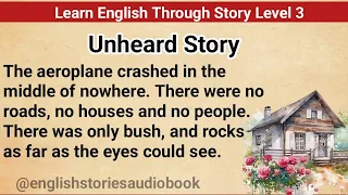 Learn English Through Story Level 3 | Graded Reader Level 3 | English Story|Unheard Story