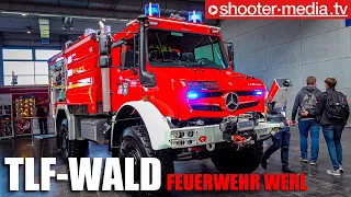 ❎  TLF-Wald mit 2 Monitoren auf Unimog ❎ Schwerpunkt Wald- & Vegetationsbrände  🚒 Feuerwehr Werl 🚒