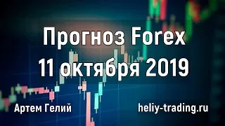 Прогноз форекс на 11.10.2019