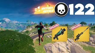 122 Elimination Solo Vs Squads Gameplay Wins (Fortnite Chapter 5 Season 2 PS5 Controller)