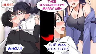 I Accidentally Kissed My Unattractive Female Boss. Turns Out She's Actually a Stunner【RomCom】【Manga】