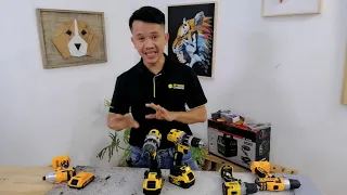 Dewalt DCD796 hàng xịn mà sao lắc kêu