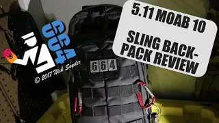 5.11 MOAB 10 Tactical Backpack Review