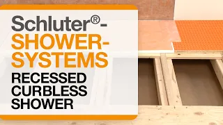 How to Recess a Floor for a Curbless Shower with the Schluter®-Shower System