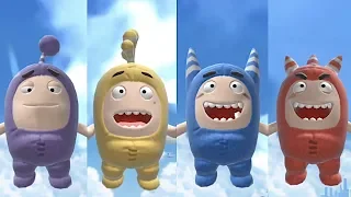 Oddbods Turbo Run - Fuse, Pogo, Bubbles and Jeff - Running Game