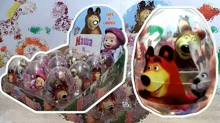 12 Masha and The Bear Surprise Eggs Opening маша и медведь #67