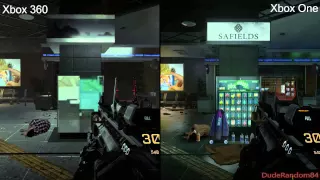 Call Of Duty Advanced Warfare Xbox 360 Vs Xbox One Graphics Comparison