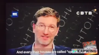 Anton Krasovsky, RT director: Russian children in Ukraine should be burnt to death AND drowned.🤦‍♂️