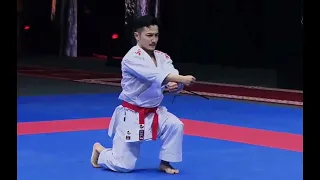 Kazumasa Moto Gankaku FINAL Male Kata Karate 1 Rabat 2022