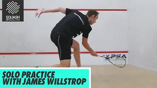 Squash Tips: Ball Skill Development with James Willstrop - Solo Practice